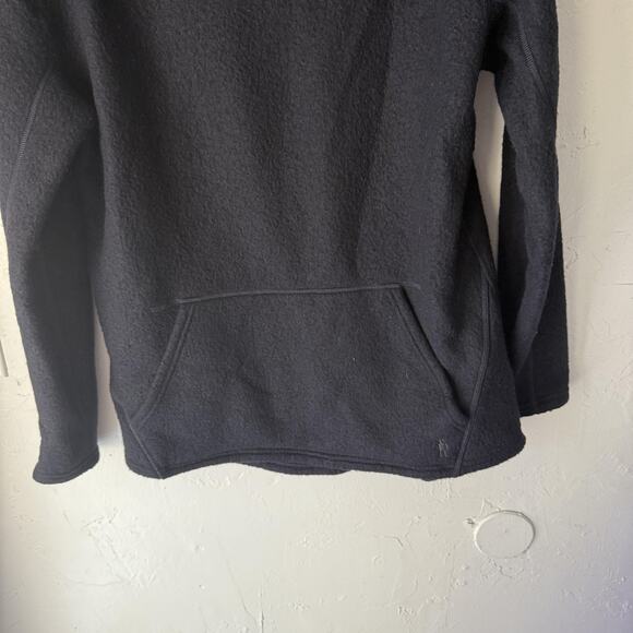 Smartwool Pullover Womens Large Wool Blend Funnel Neck Kangaroo Pocket Cozy - Picture 3 of 11